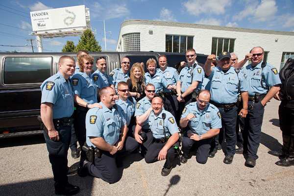 Crystal Bowersox and the Toledo police