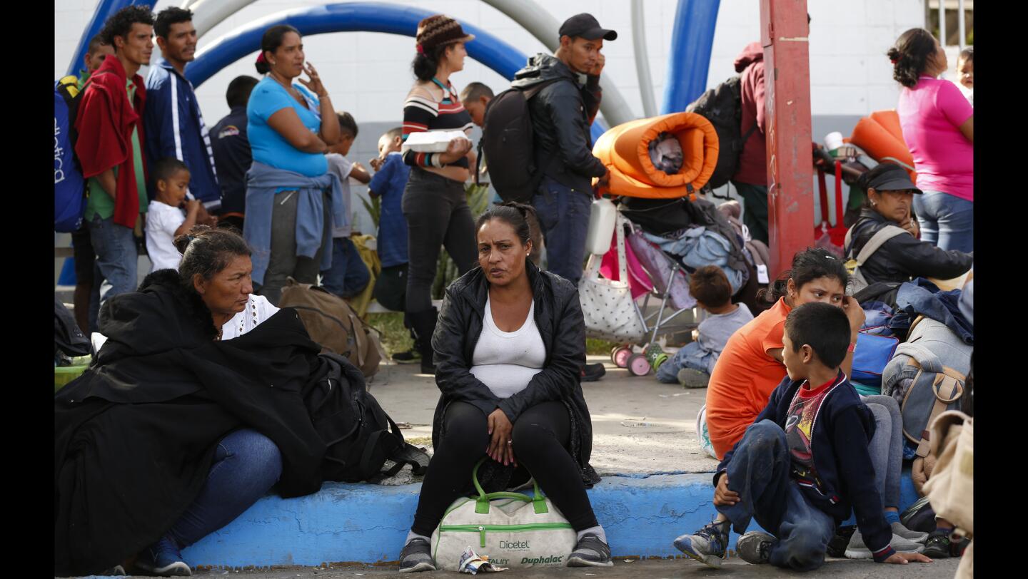 Central American migrant caravan Day-3