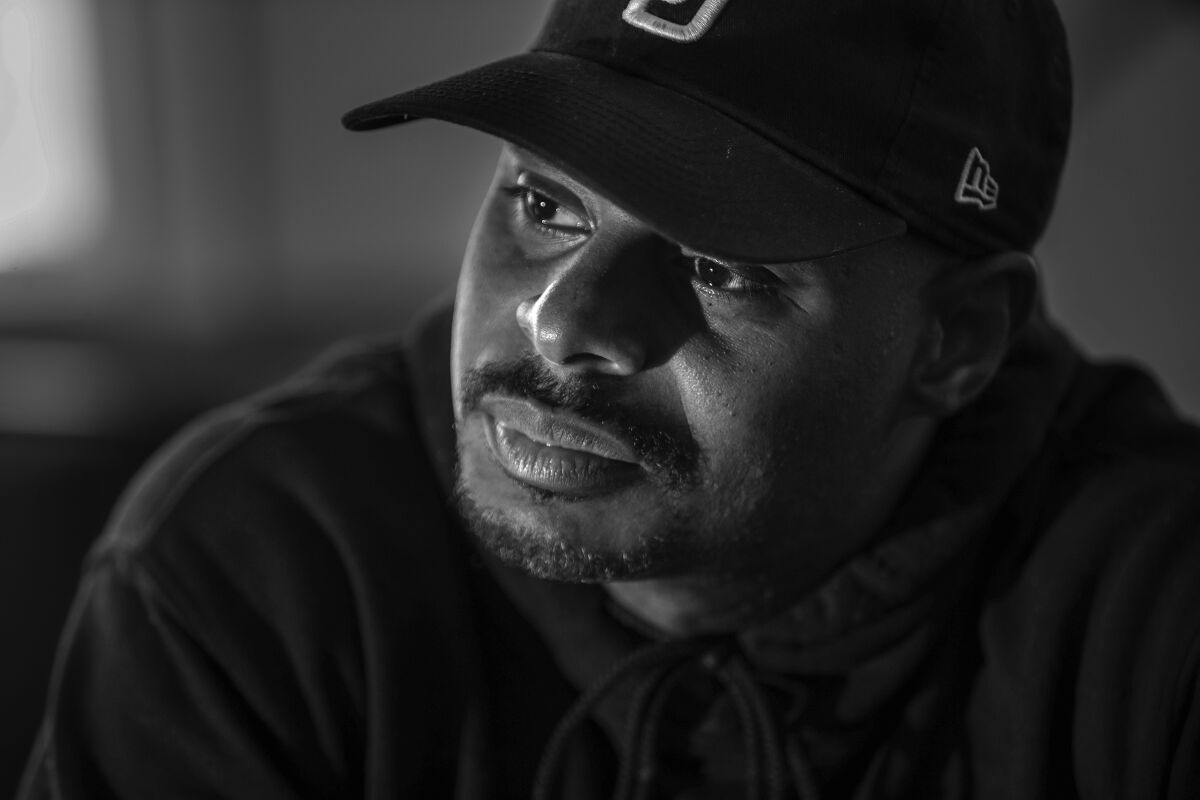 Antonio Cortez Appling at a writers meet