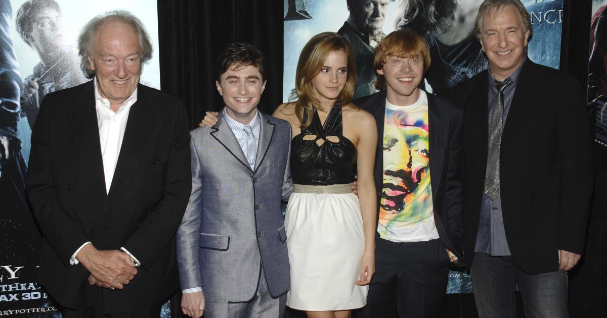 ‘Harry Potter’ cast members pay tribute to Michael Gambon: ‘The world just became considerably less fun’