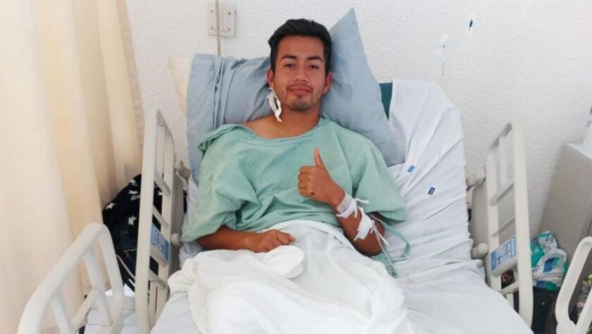 Alaín Cuevas, del Ciervos FC, en una foto que compartió en Facebook.