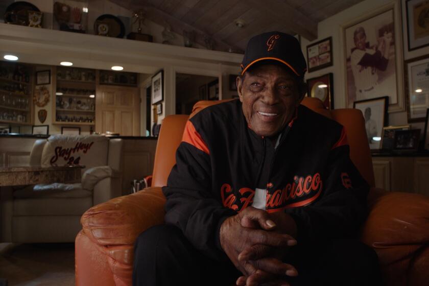 Baseball Hall-of-Famer Willie Mays in the documentary "Say Hey, Willie Mays!"