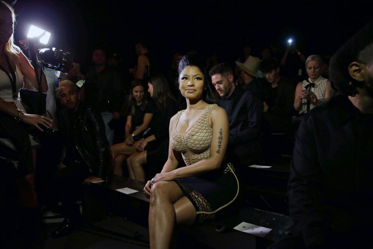 Nicki Minaj, pictured here during New York Fashion Week, will have a comedy series on ABC Family.