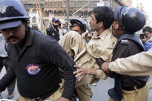 Pakistan protest