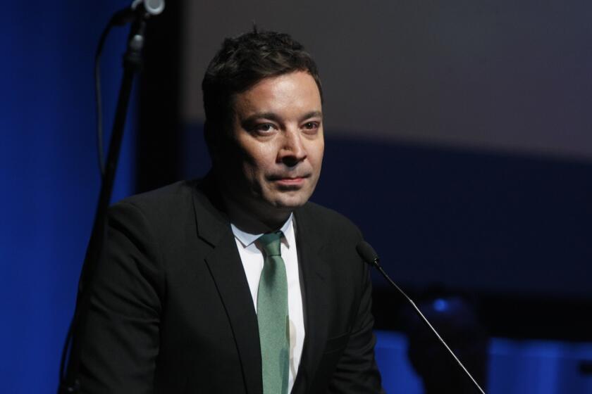 Jimmy Fallon takes a tumble during a party and injures his right hand this time.
