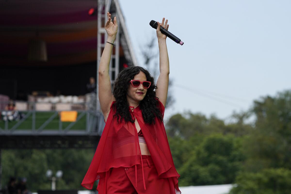 La cantautora mexicana Ximena Sariñana durante 