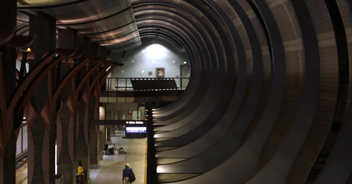 Death reported at Metro Red Line station in Hollywood