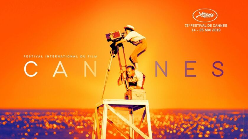 The official poster for the 72nd Cannes Film Festival is the work of graphic designer Flore Maquin. Created by Philippe Savoir (Filifox), the image shows late director Agnes Varda at age 26 shooting her first film.