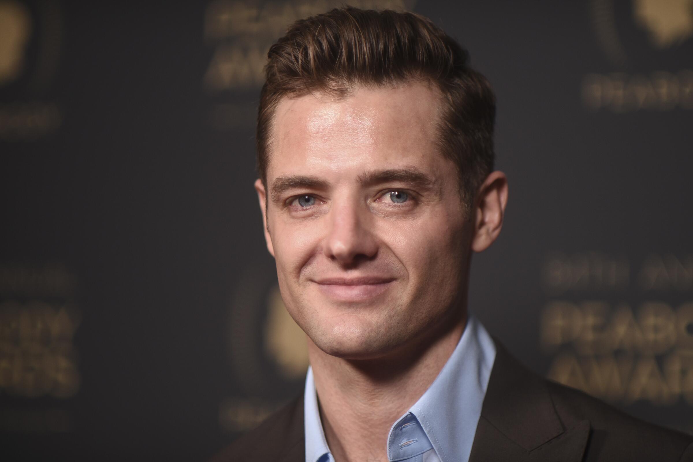 Robbie Rogers poses for a photo at the Peabody Awards on June 9 in Beverly Hills.