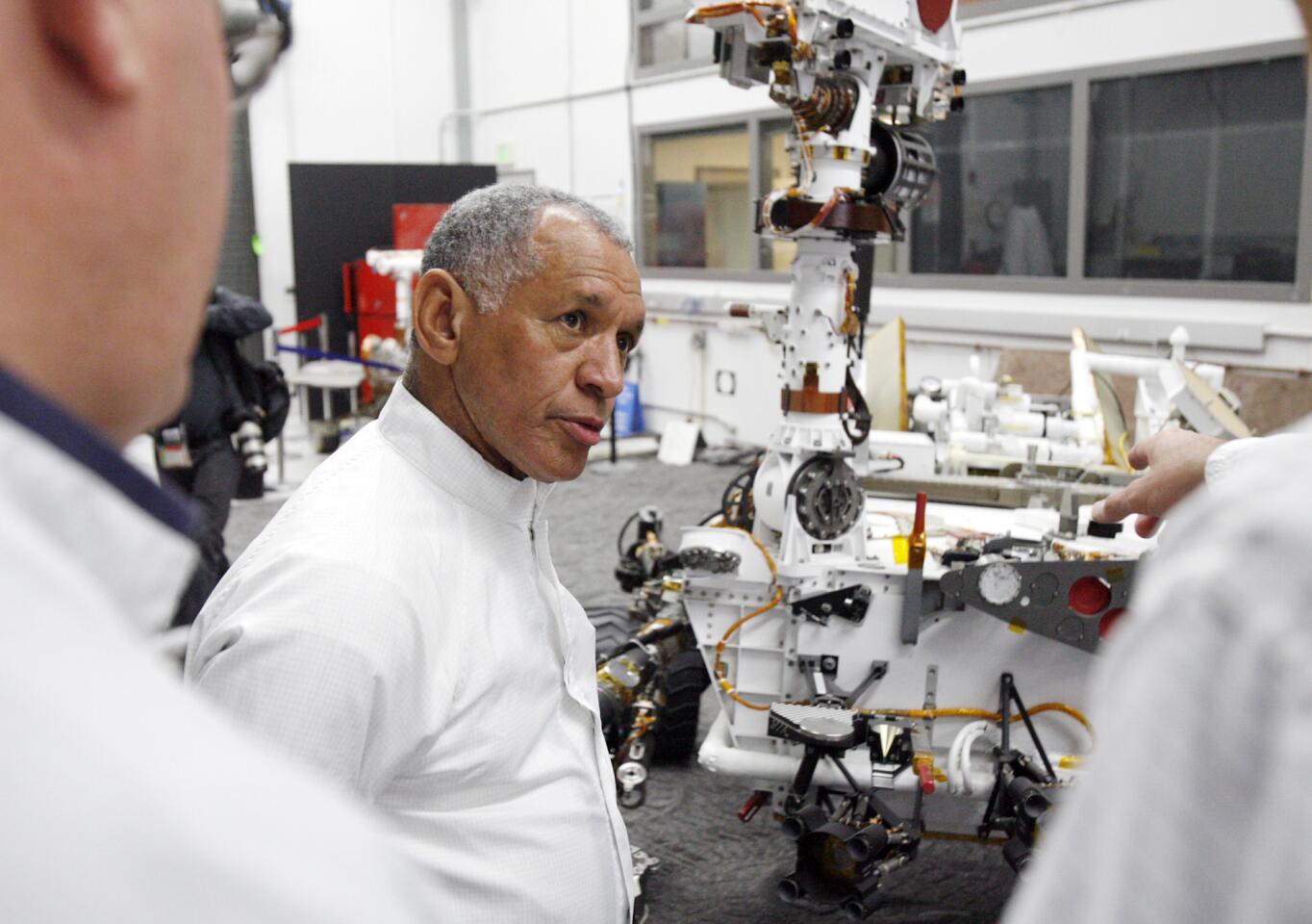 NASA Administrator Charles Bolden visits JPL