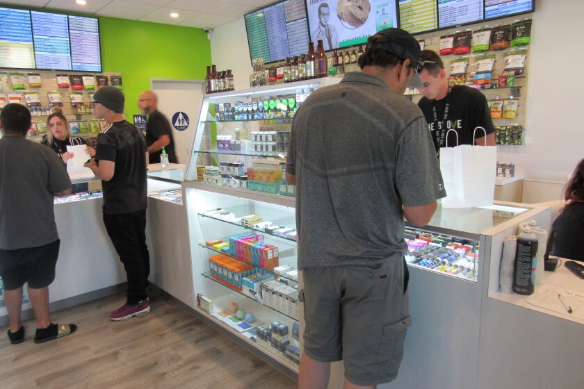 The Grove, the only legal cannabis dispensary in La Mesa, will be allowed to add another element to its sales of medical marijuana now that the La Mesa City Council has agreed to allow for the sale of recreational marijuana. More than a dozen other cannabis dispensaries are expected to be approved by the city in the near future.