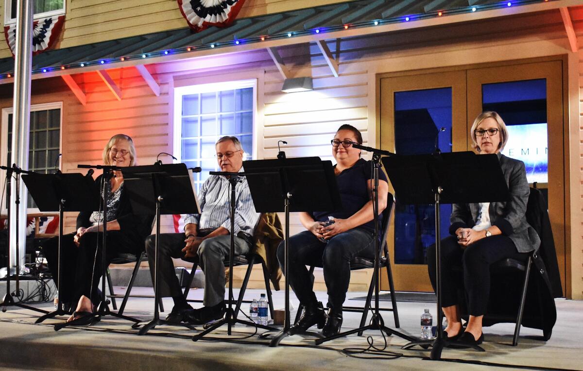 The VOICES: Veterans Storytelling Project, seen in 2018, at Heroes Hall in Costa Mesa.