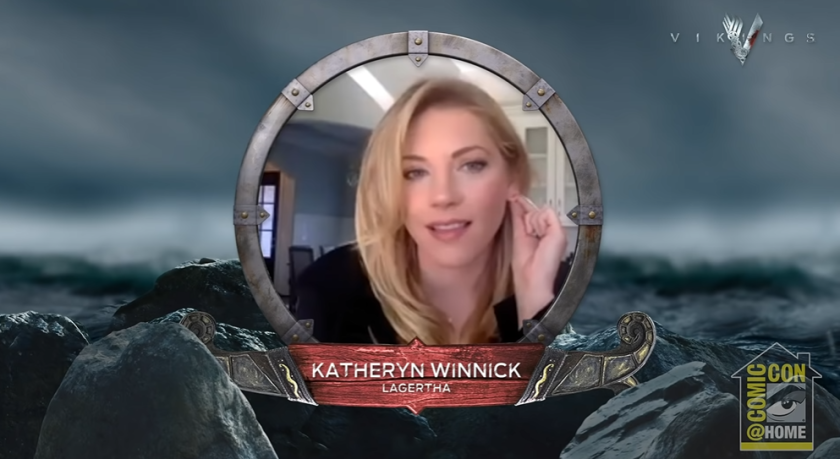 Actress Katheryn Winnick talks "Vikings."