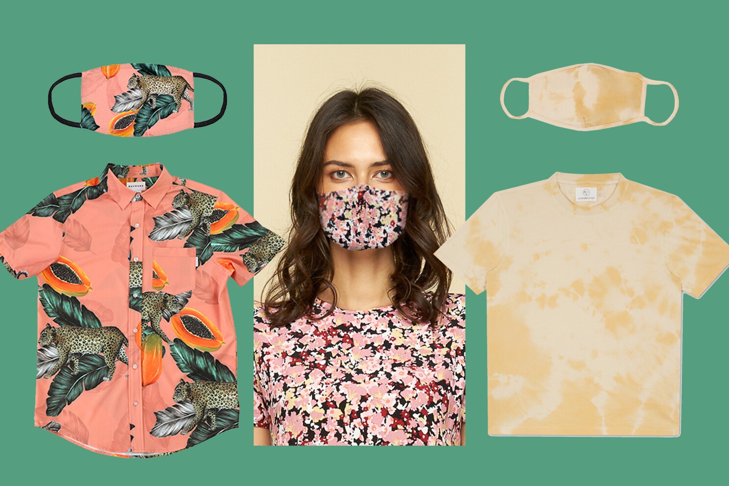 Coronavirus Tips Stylish Matching Sets With Face Masks Los Angeles Times