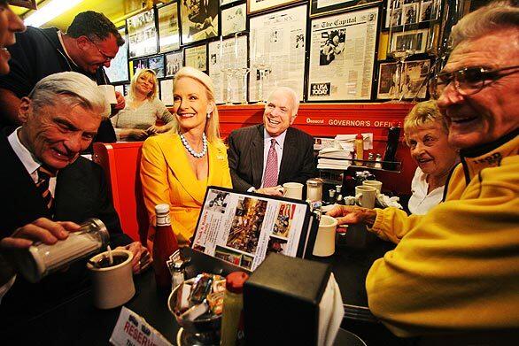 Cindy McCain on the campaign trail
