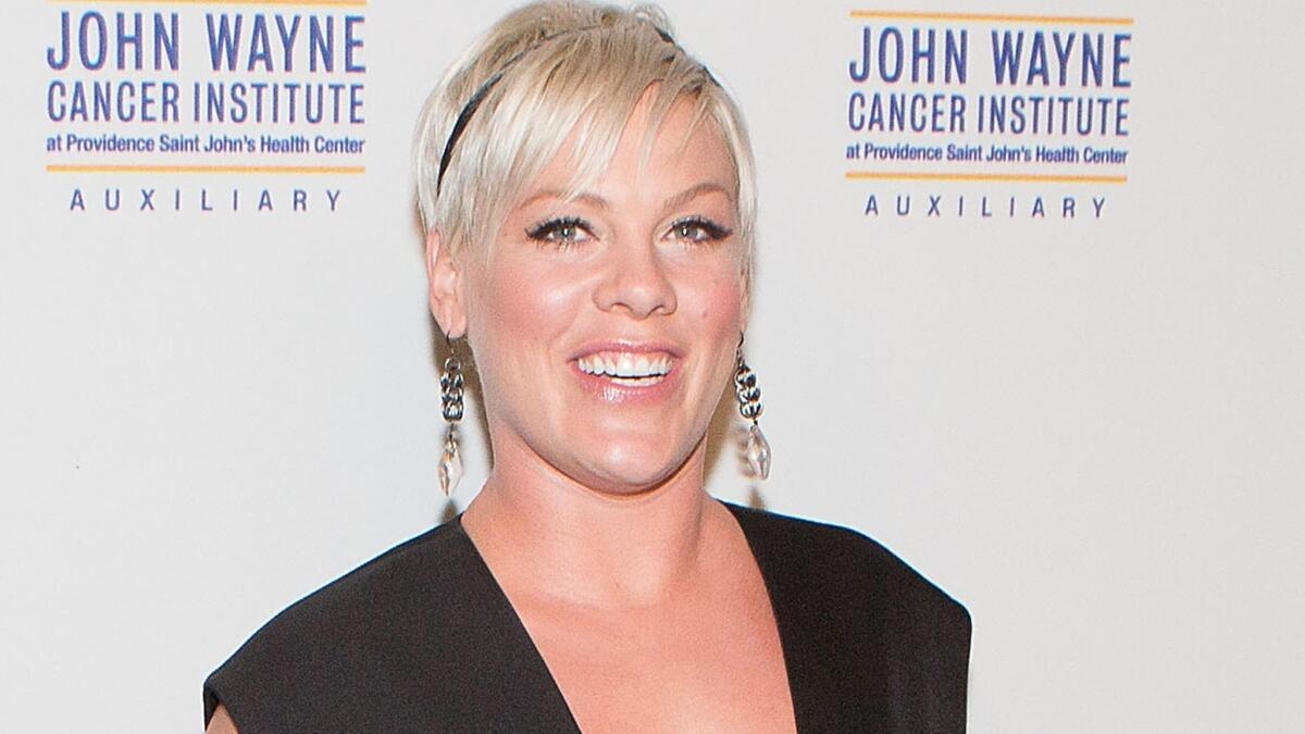 Pink took to Twitter on Monday to let the world know she feels pretty. Oh, so pretty. And if you don't agree, she doesn't particularly care.