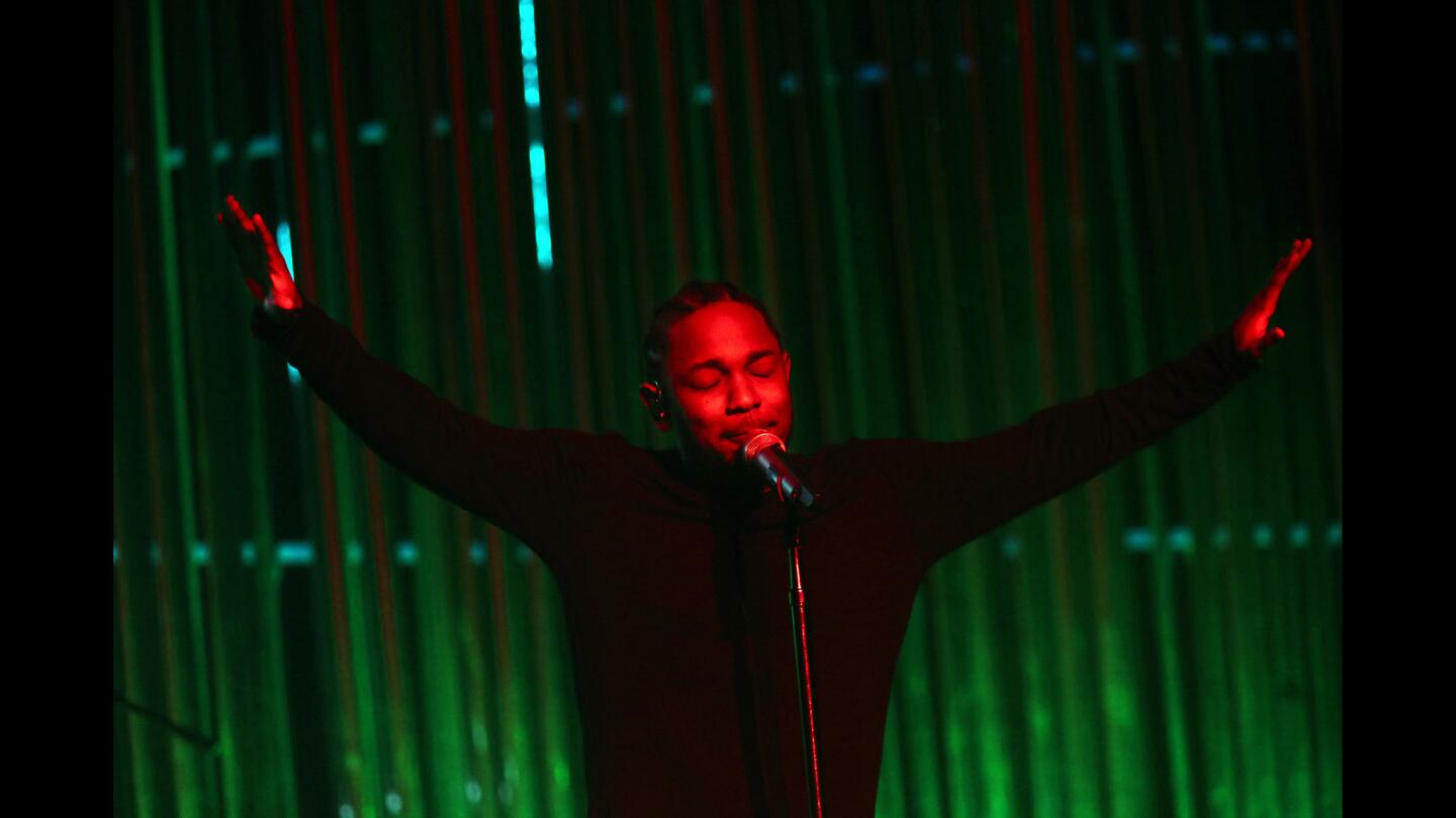 Kendrick Lamar brings 'Kunta's Groove Session' To Wiltern