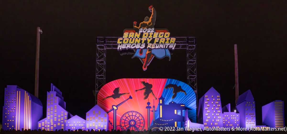 Entrance to the 2022 San Diego County Fair