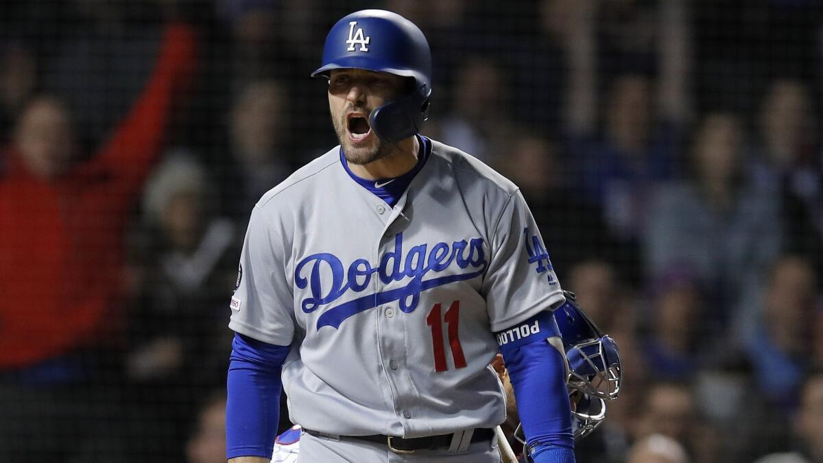A.J. Pollock was the Dodgers’ biggest free-agent expenditure during the offseason, signing a four-year, $55-million contract after spending six-plus seasons with the Arizona Diamondbacks