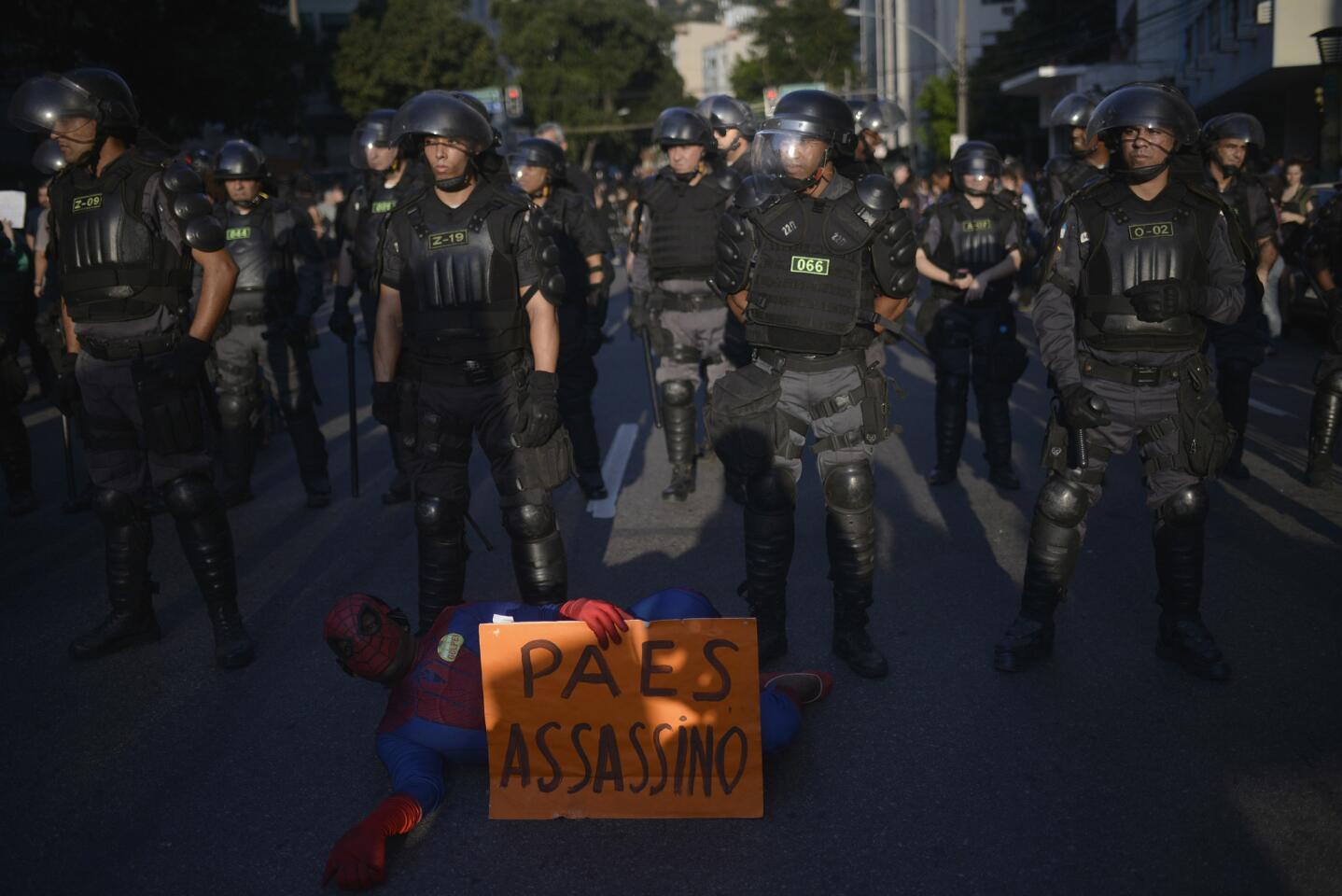 Río 2016: Protestas en inauguración