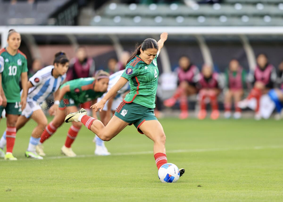 La seleccionada mexicana