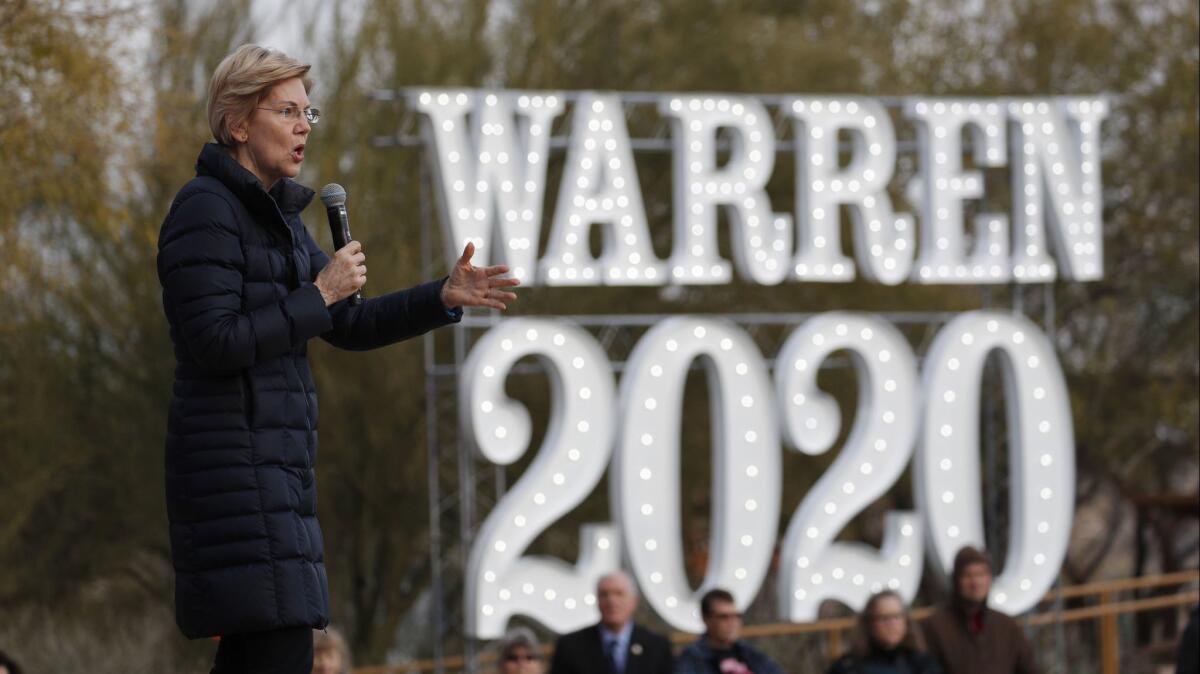 Researchers working for Politico found that online disinformation campaigns have already begun, targeting top Democratic presidential candidates, including Sen. Elizabeth Warren of Massachusetts.