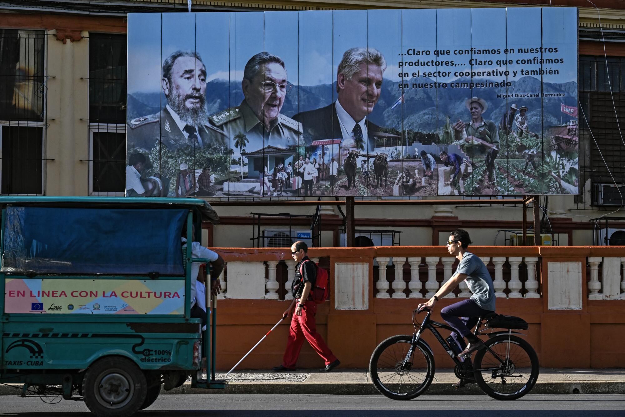 A poster in Havana