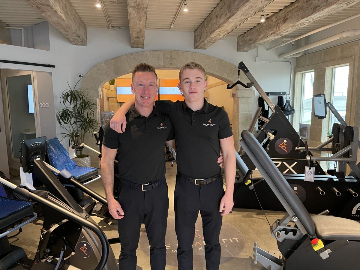 Father and son team Rob and Connor Darnbrough opened up the new Smart Fit Method in Cardiff.