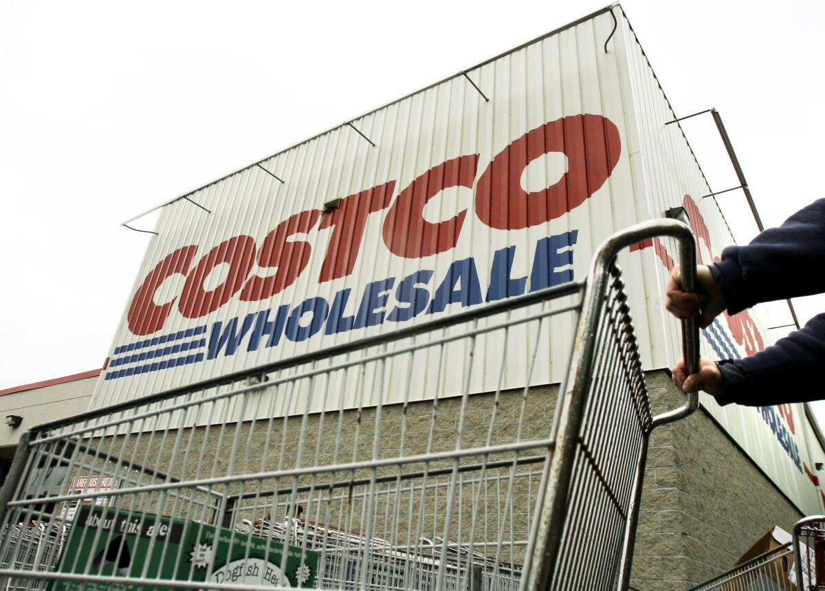 A couple got married at a Costco in Santa Maria, Calif. Shown is a Costco Wholesale in Danvers, Mass.