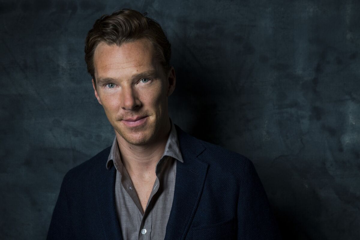 Benedict Cumberbatch is photographed in Toronto on Sept. 9, 2014.