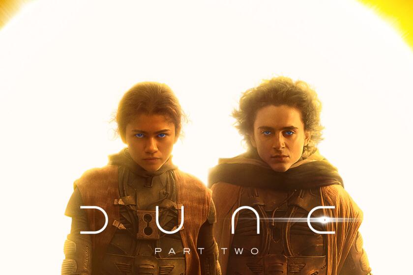 A poster for the film “DUNE: Part Two”