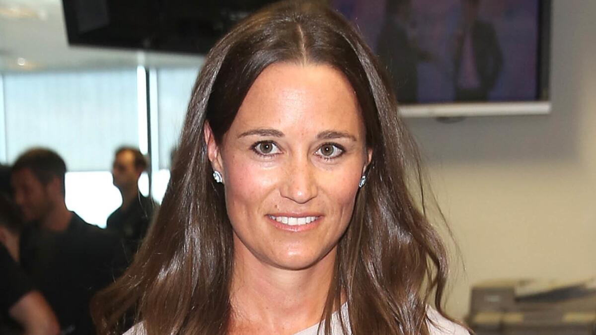 Pippa Middleton is going to the chapel.