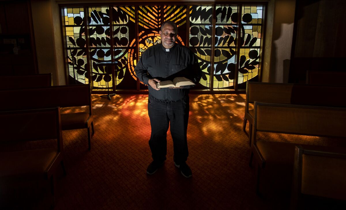 Pastor Nelson Rabell Gonzalez of St. Paul Lutheran Church in Lodi is at the forefront of a group advocating local change.