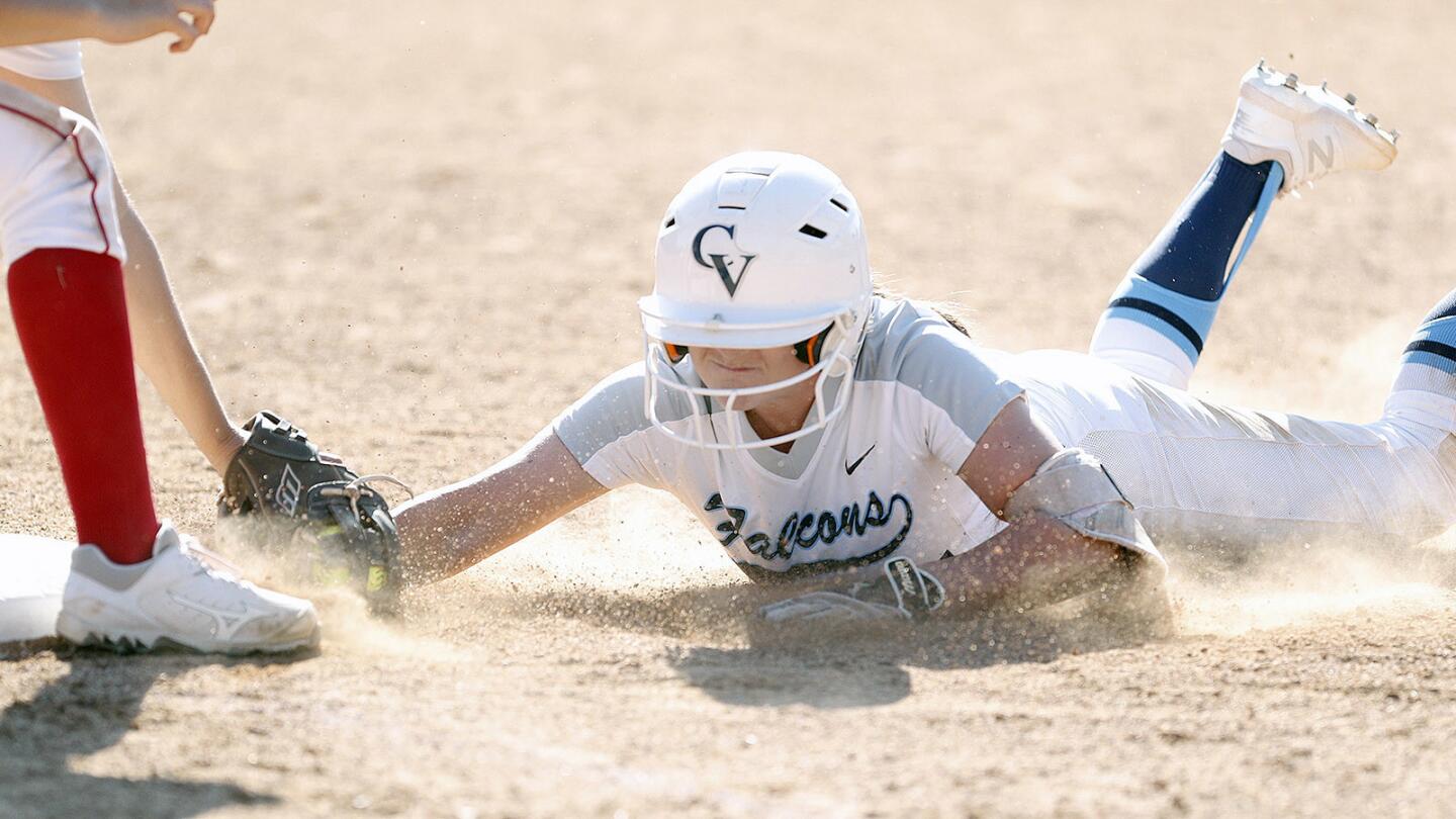 Photo Gallery: Crescenta Valley vs. Burroughs in Pacific League softball