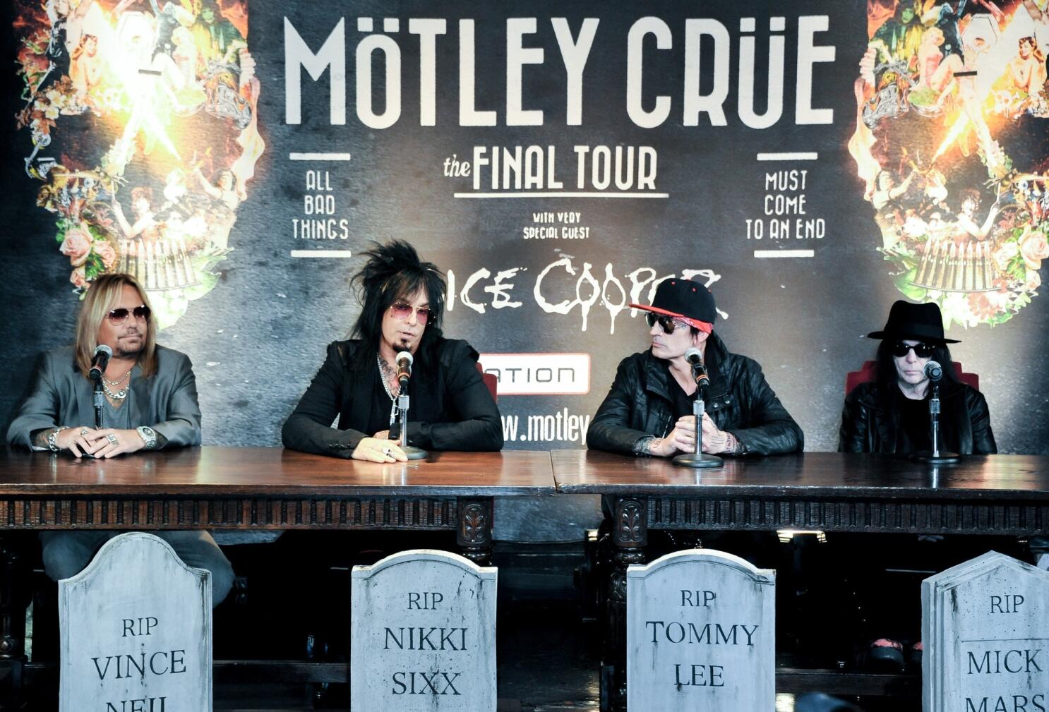 Mötley Crüe to reunite, four years after final 'farewell' show, for tour  with Def Leppard, Poison, Joan Jett - The San Diego Union-Tribune