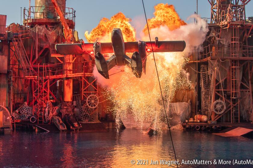 “Water World” live show at Universal Studios Hollywood