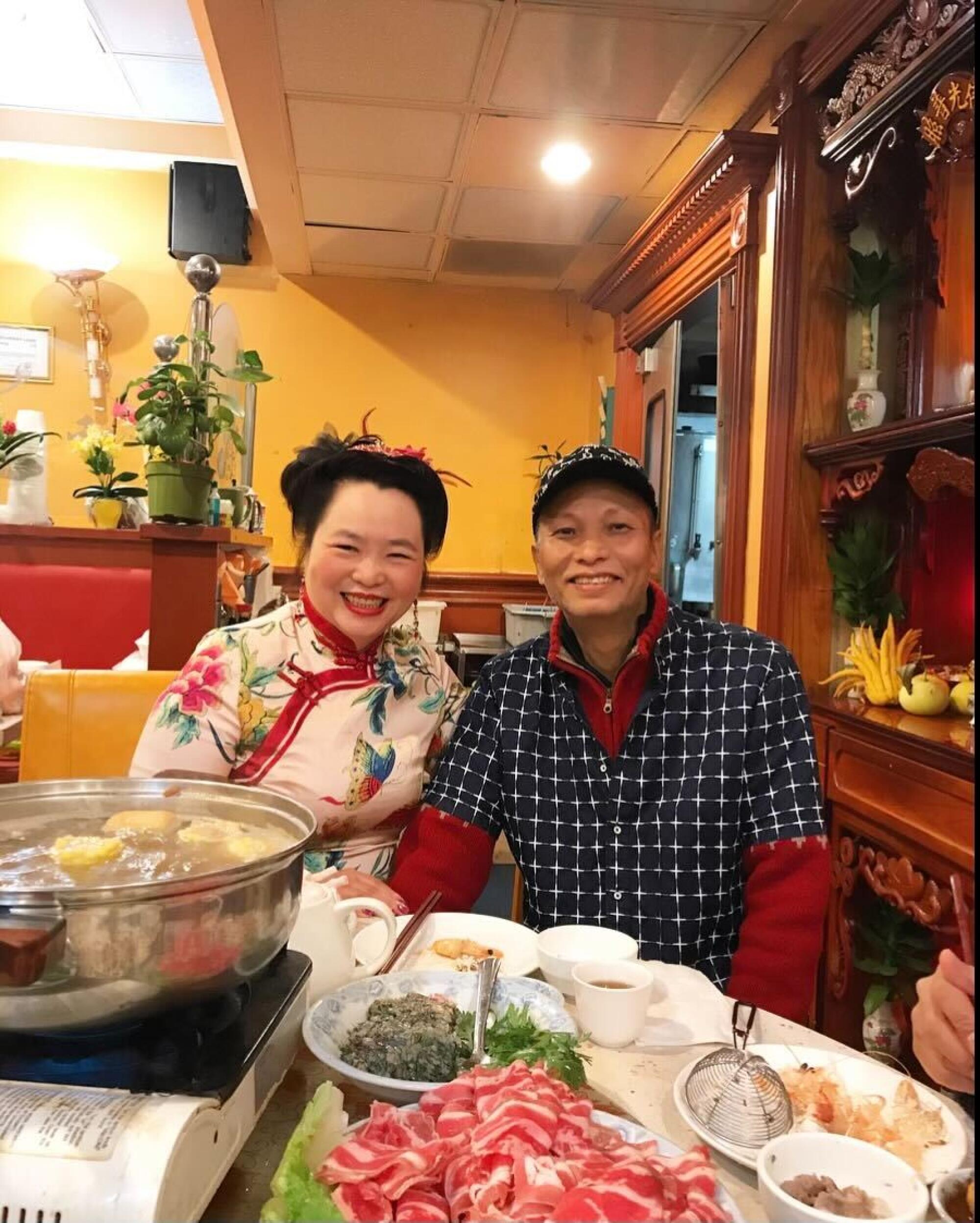 Judy and Lupe Liang at their restaurant Hop Woo.