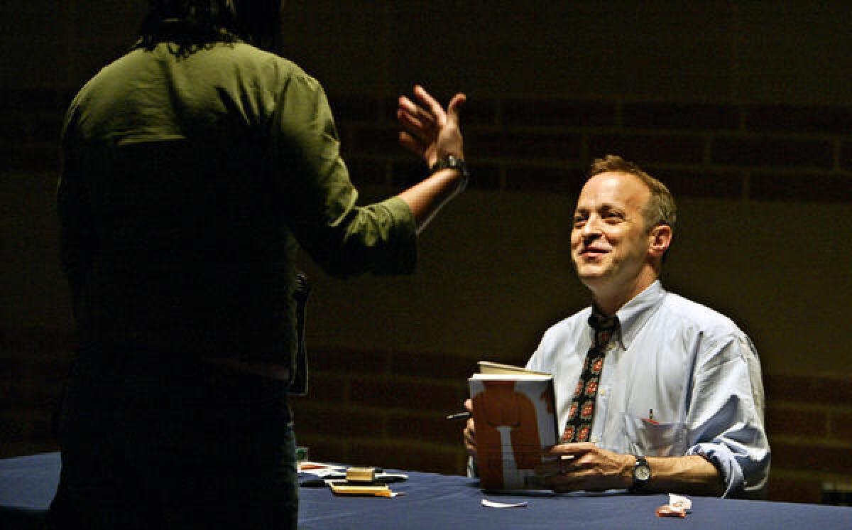 David Sedaris returns to L.A. to read from his latest book, "Let's Explore Diabetes with Owls."