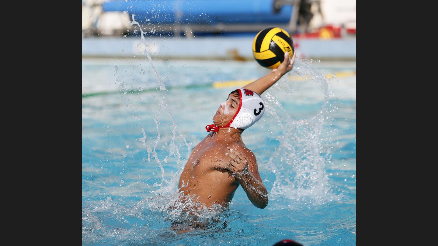 Photo Gallery: Glendale vs. Burroughs in Pacific League boys' water polo