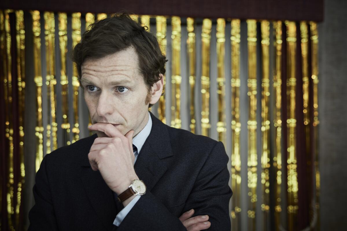 Shaun Evans stars as the young Inspector Morse in "Endeavour."