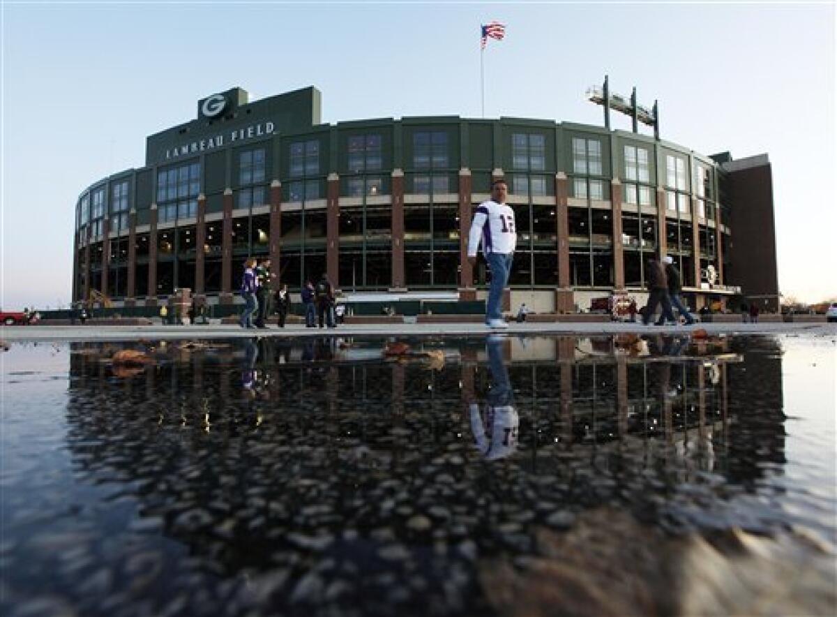 NFL Football Stadiums - Green Bay Packers Stadium - Lambeau Field