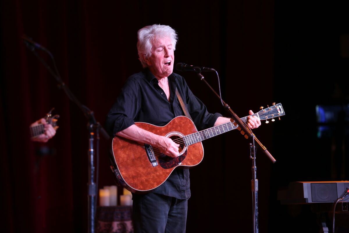 Graham Nash postpones fall concerts, including Saturday San Diego show