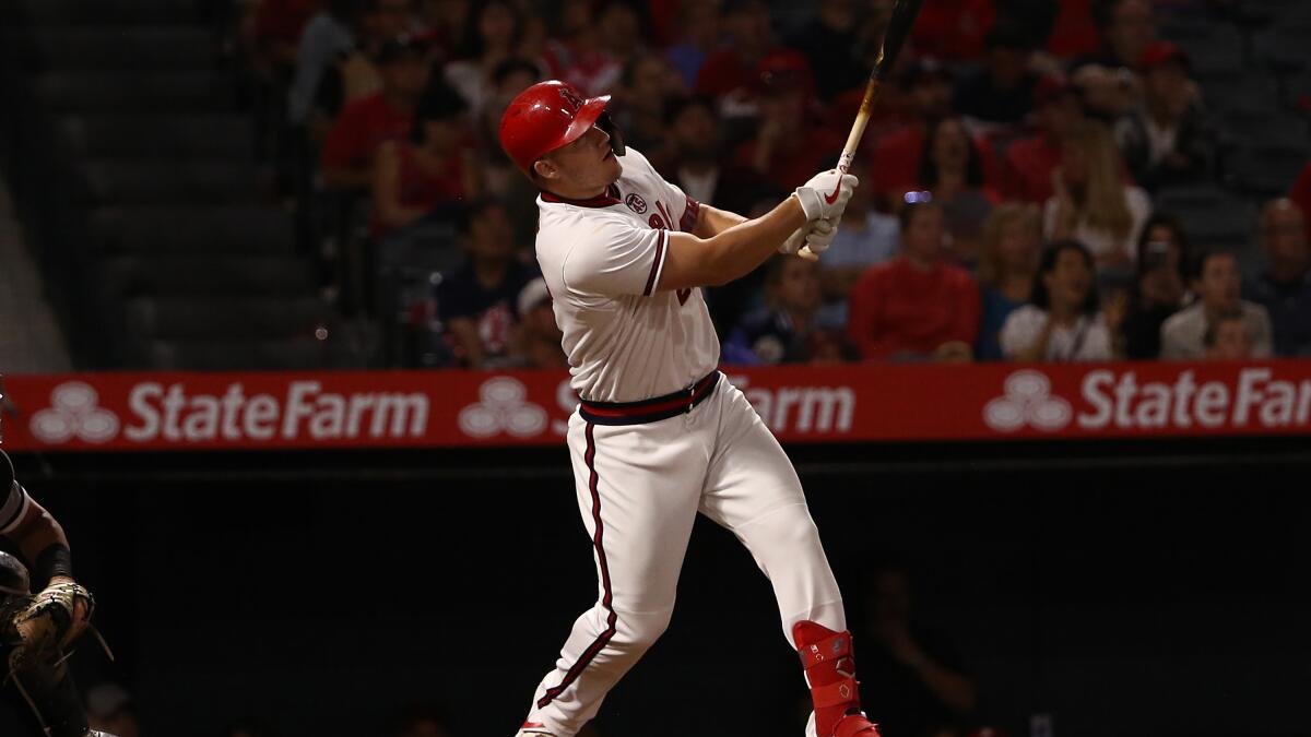 Trout's 41st homer of year, 08/16/2019