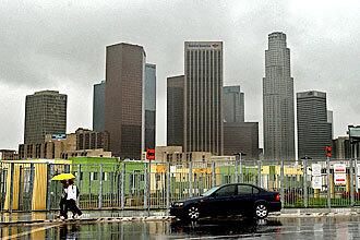 Rain in L.A.