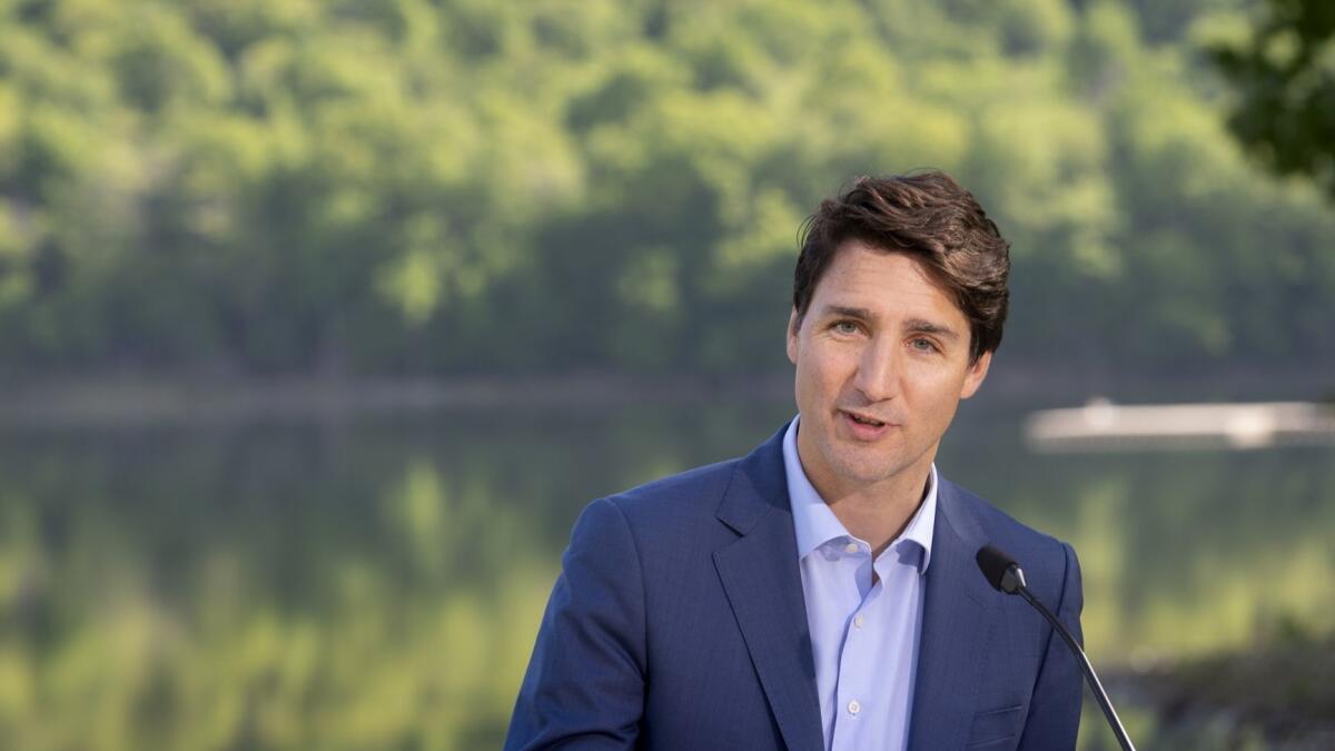 Canadian Prime Minister Justin Trudeau.