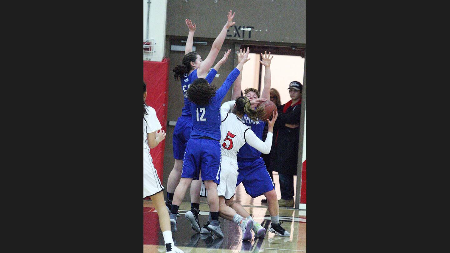 Photo Gallery: Glendale vs. Burbank in Pacific League girls' basketball