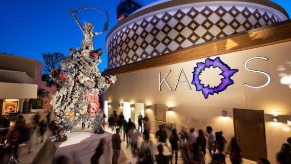 Splashy KAOS club at Las Vegas resort is shutting down Splashy KAOS club at Las Vegas resort is shutting down