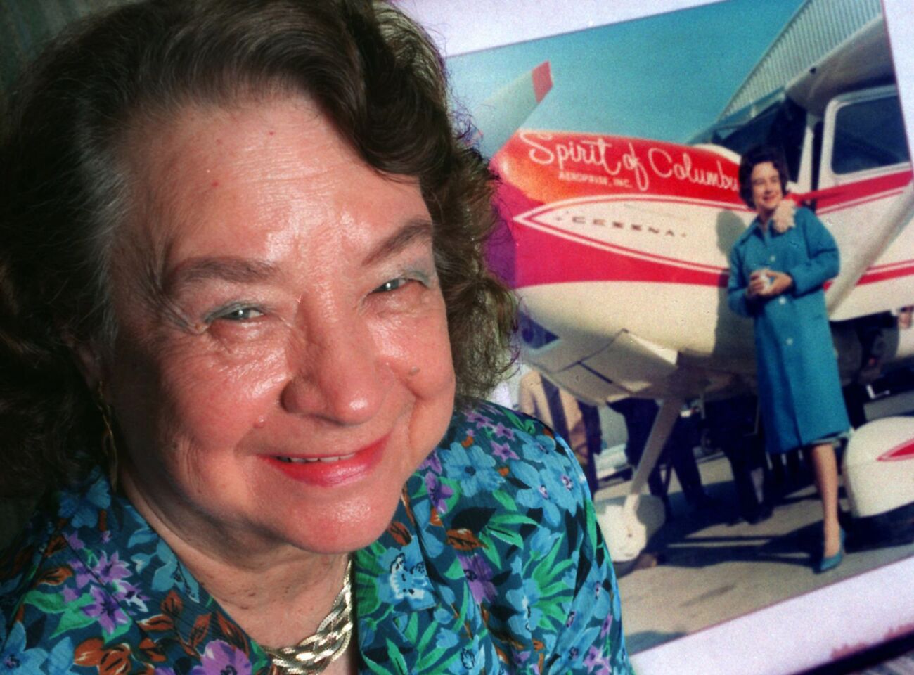 Dubbed "the flying housewife," Mock became the first woman to fly solo around the globe, in 1964. She was 88.