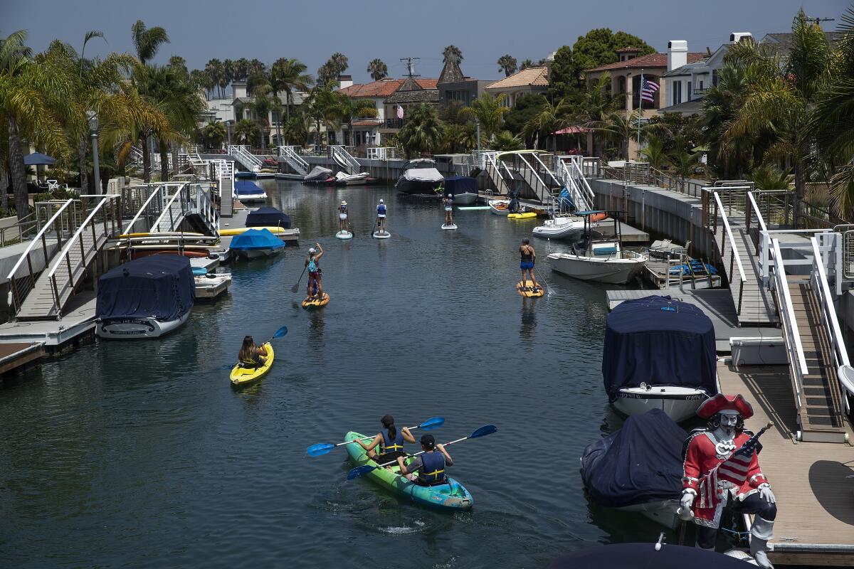 Naples Canals in Long Beach