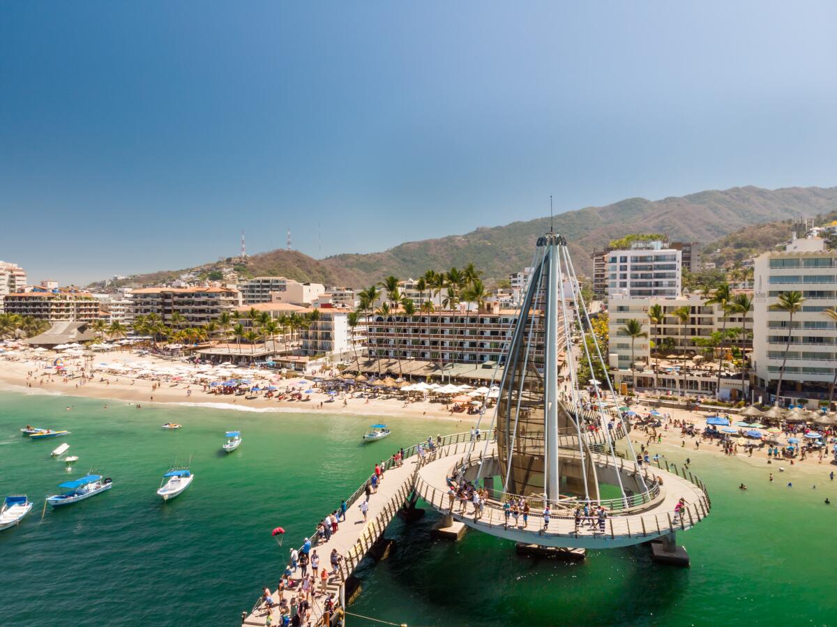 Playa los Muertos in Puerto Vallarta, Jalisco